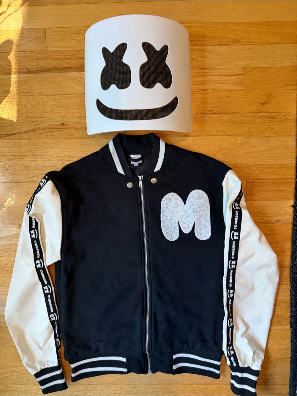 Marshmello Halloween Costume- mask and jacket